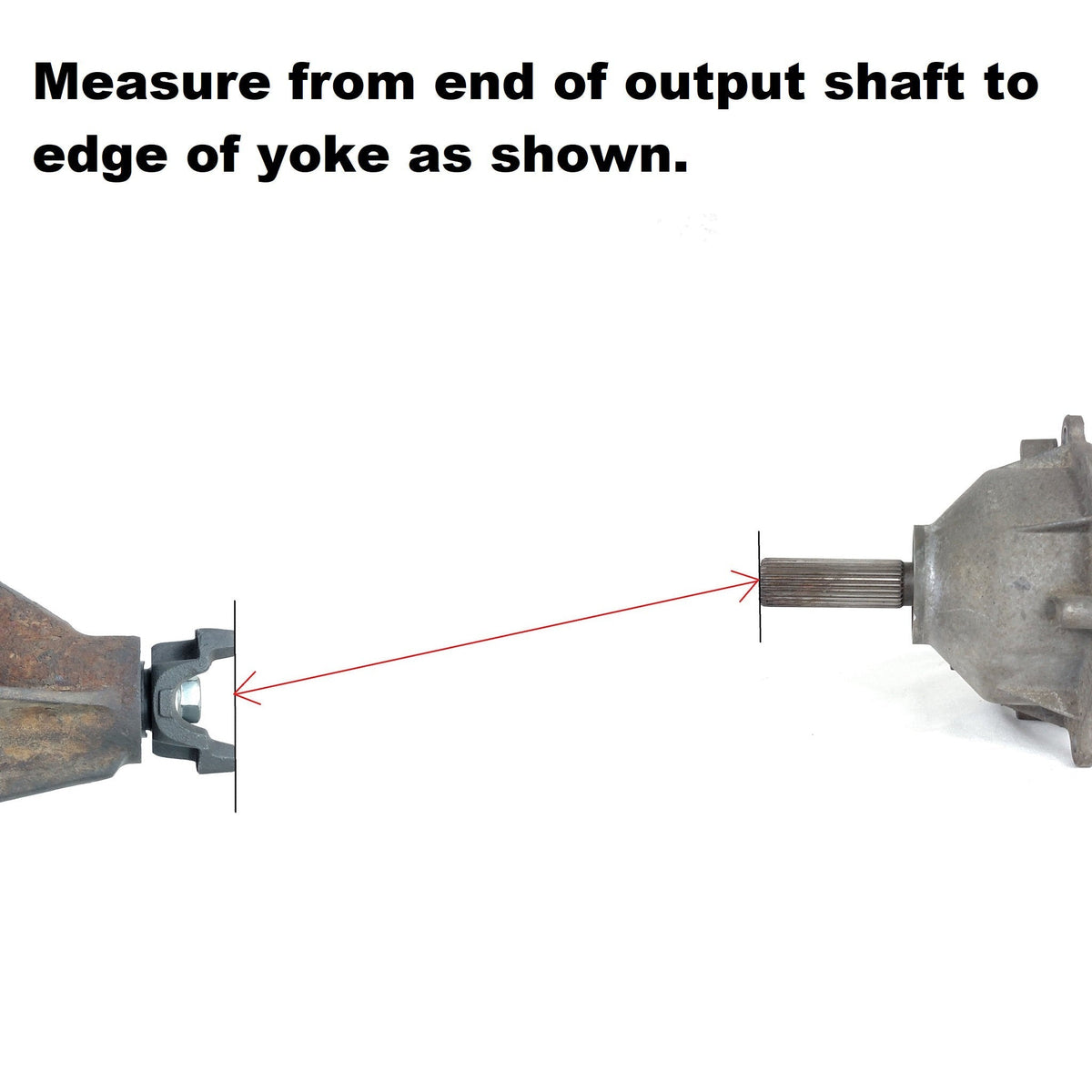TJ Rear Drive Shaft, Stock Type Tom Wood's Custom Drive Shafts