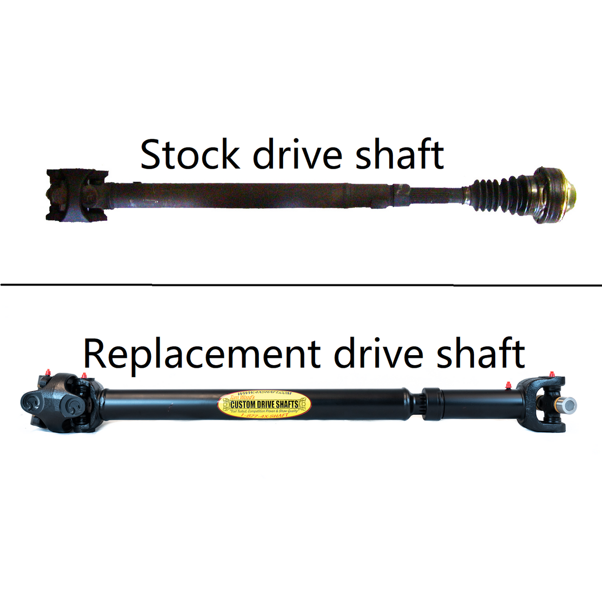 ZJ/WJ Grand Cherokee Front Shaft, Double Cardan-Rzeppa Conversion
