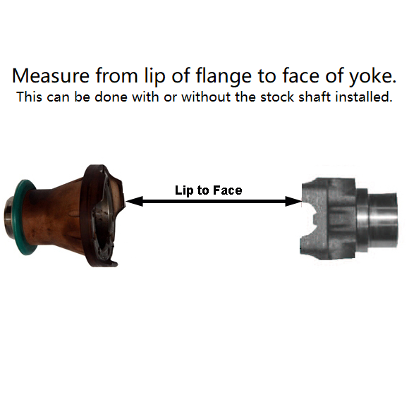 ZJ/WJ Grand Cherokee front shaft, Rzeppa-Fixed Yoke Conversion